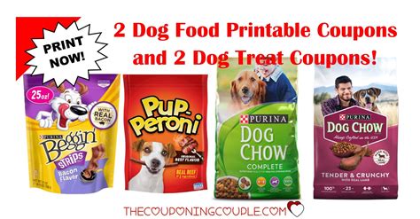 free dog food coupons printable.